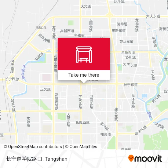 长宁道学院路口 map