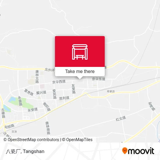 八瓷厂 map