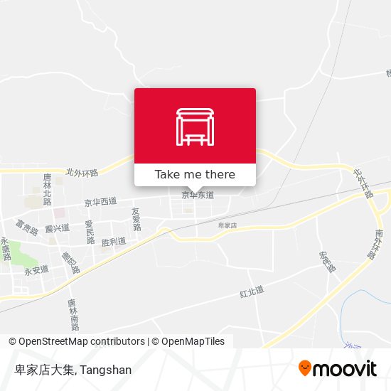 卑家店大集 map