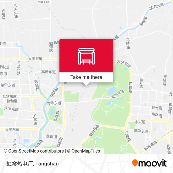 缸窑热电厂 map