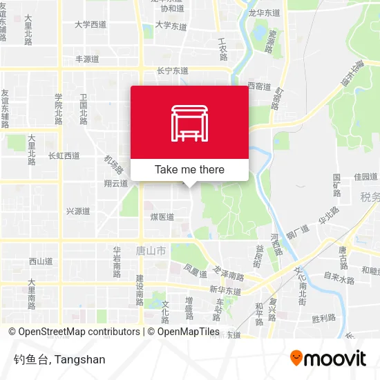 钓鱼台 map