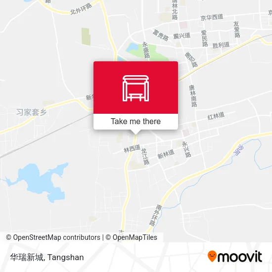 华瑞新城 map