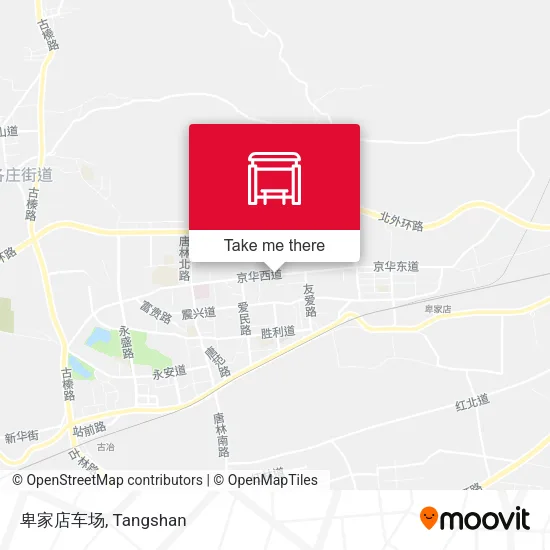 卑家店车场 map