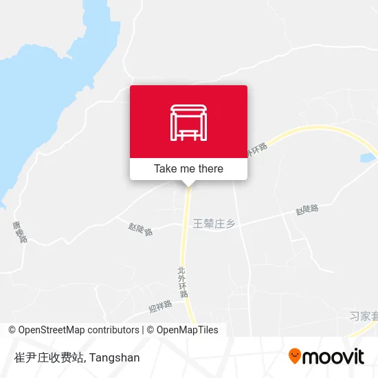 崔尹庄收费站 map