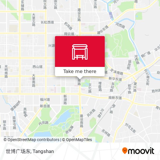 世博广场东 map