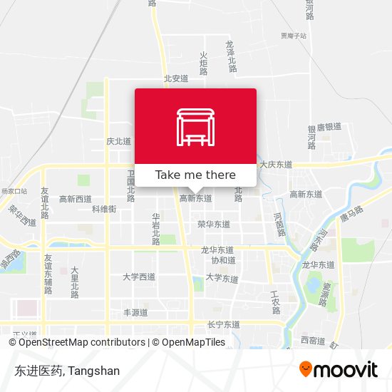 东进医药 map