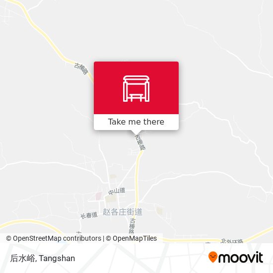 后水峪 map