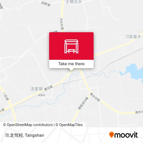 玖龙驾校 map