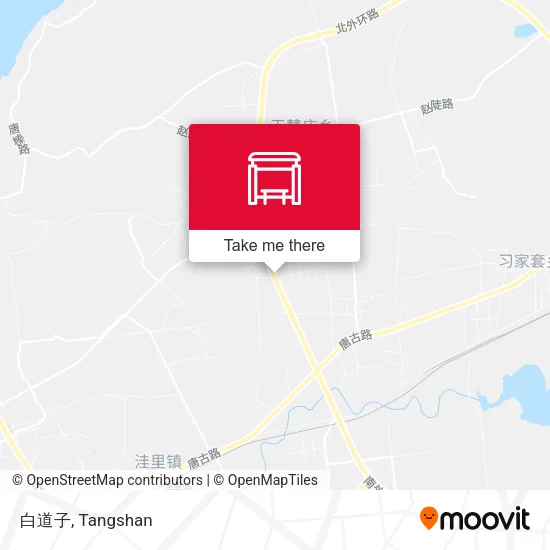 白道子 map