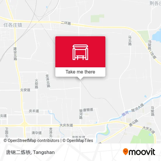 唐钢二炼铁 map
