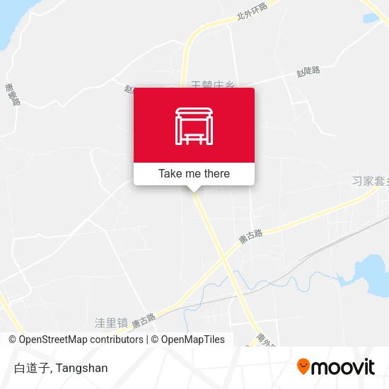 白道子 map