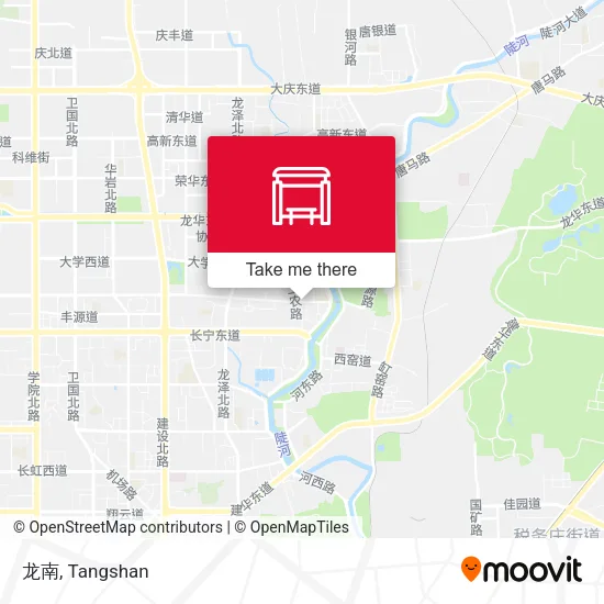 龙南 map