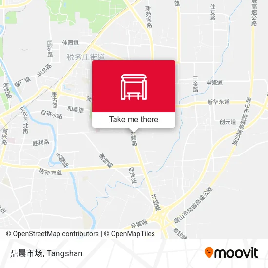 鼎晨市场 map