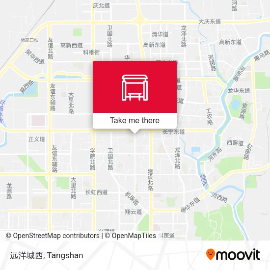 远洋城西 map