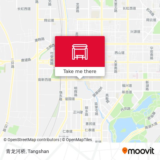 青龙河桥 map