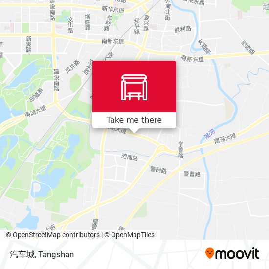 汽车城 map