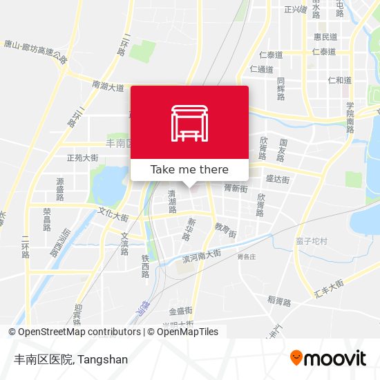 丰南区医院 map