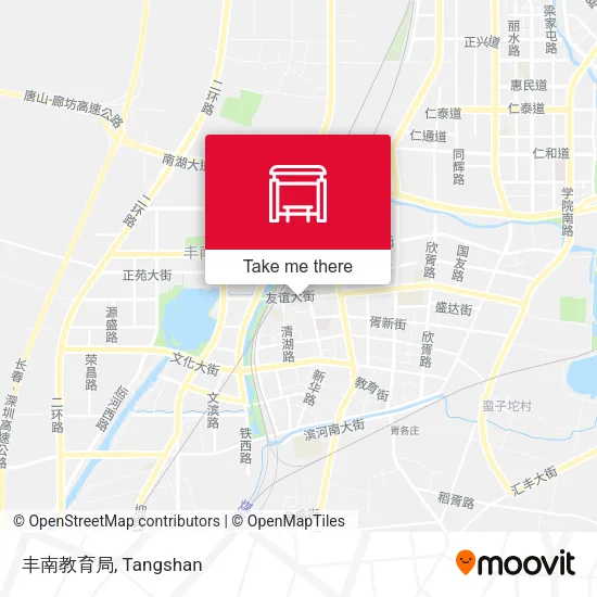 丰南教育局 map