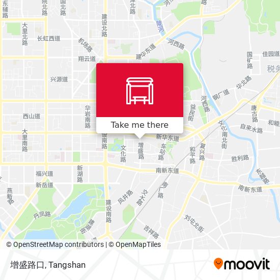 增盛路口 map