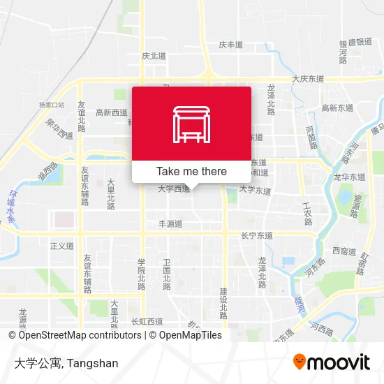 大学公寓 map