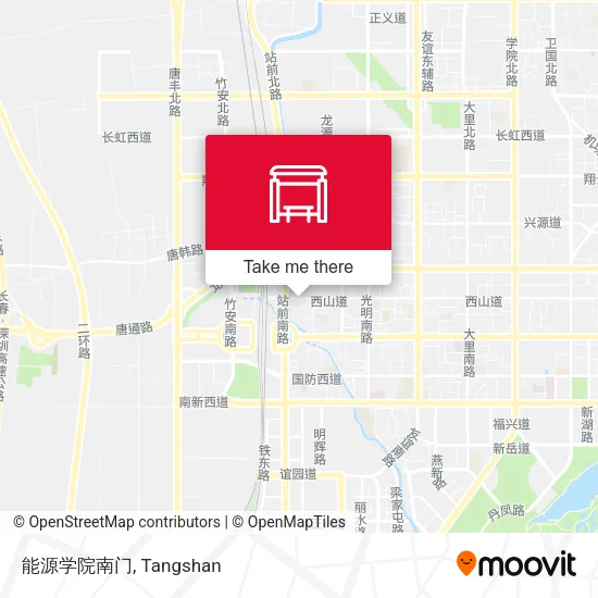能源学院南门 map