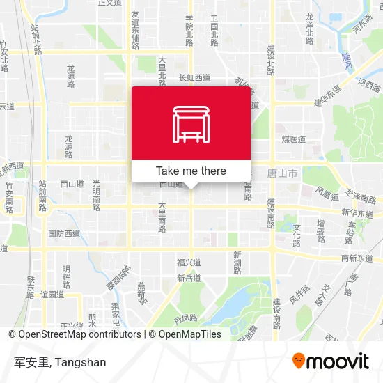 军安里 map