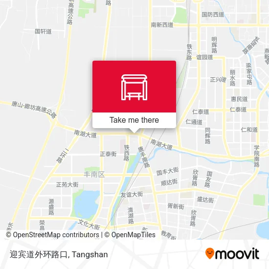 迎宾道外环路口 map