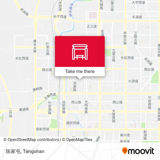 陈家屯 map