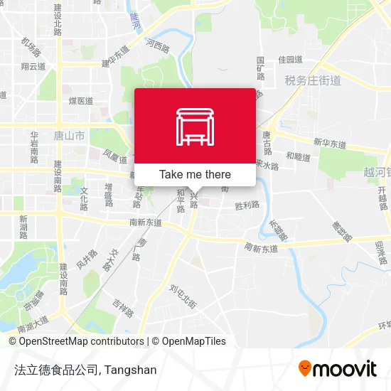 法立德食品公司 map