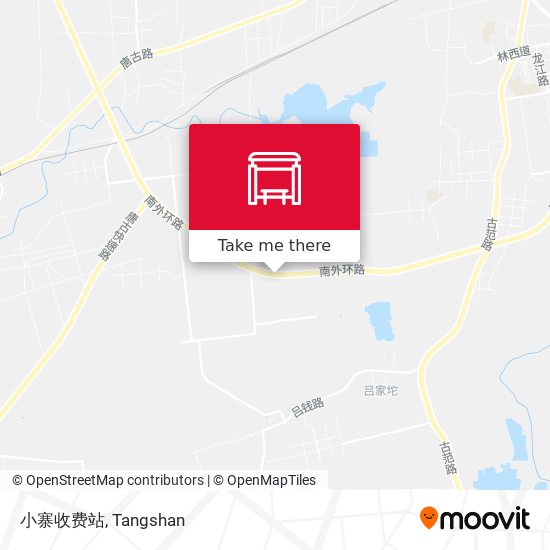 小寨收费站 map