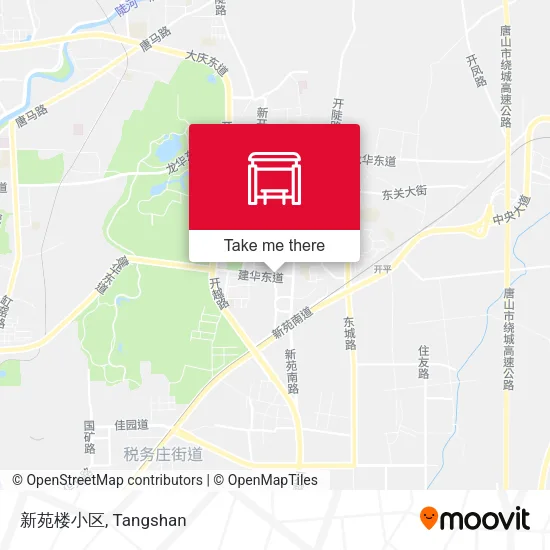 新苑楼小区 map