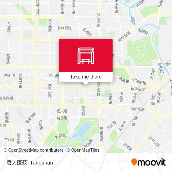 唐人医药 map
