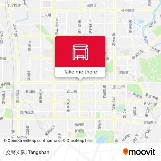 交警支队 map