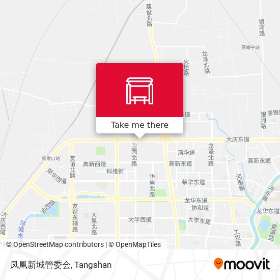 凤凰新城管委会 map