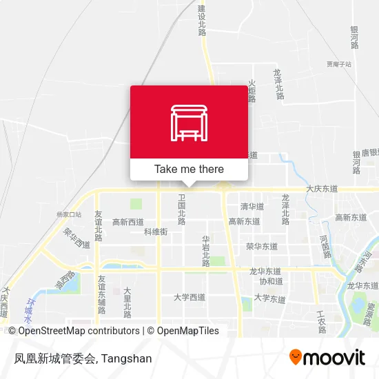 凤凰新城管委会 map
