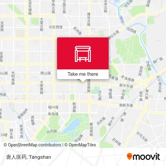 唐人医药 map