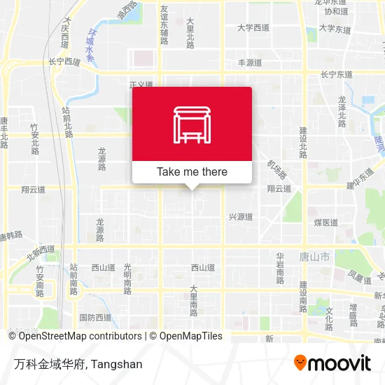万科金域华府 map