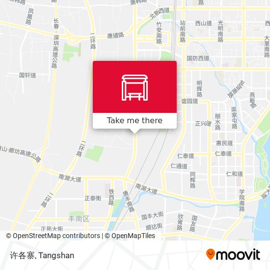 许各寨 map