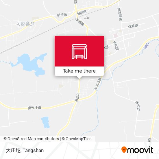 大庄坨 map