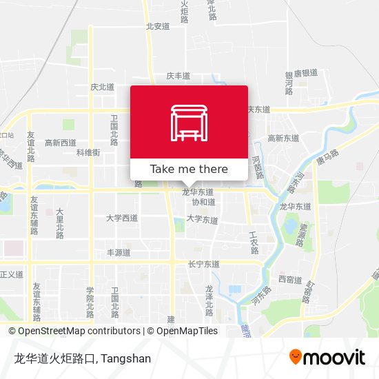 龙华道火炬路口 map