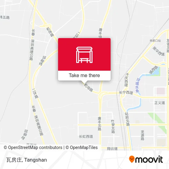 瓦房庄 map