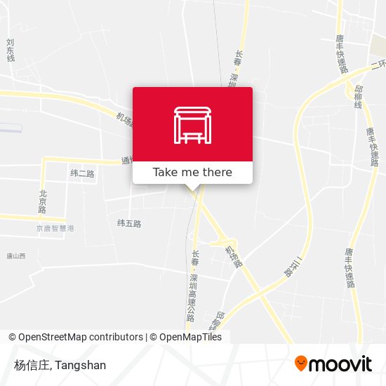 杨信庄 map