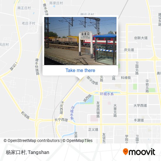 杨家口村 map