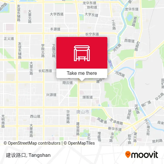 建设路口 map