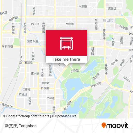 新艾庄 map