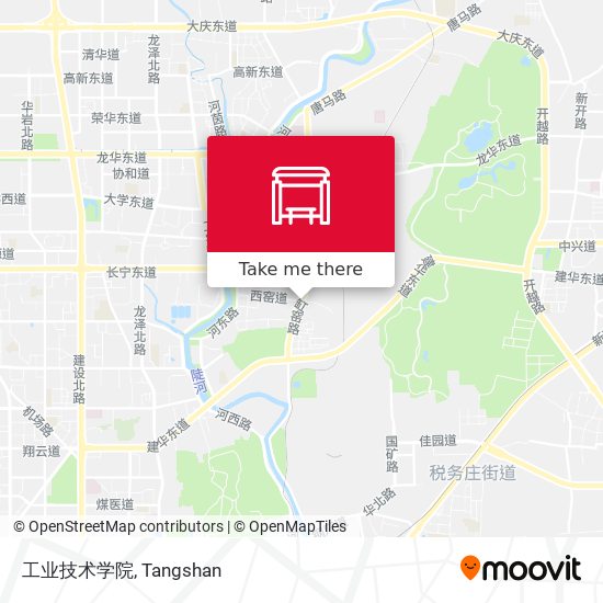 工业技术学院 map