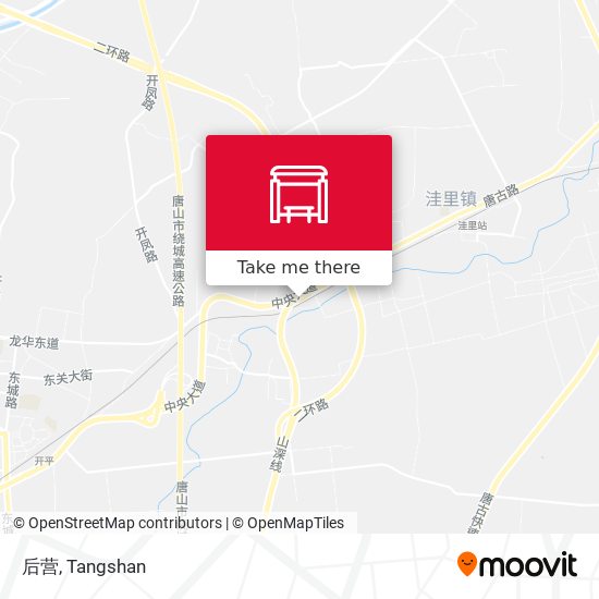 后营 map