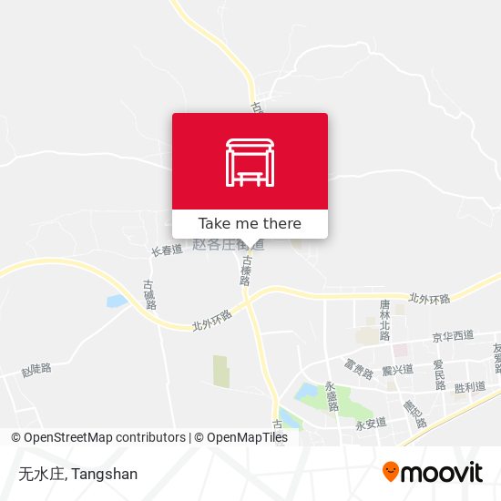 无水庄 map