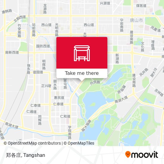 郑各庄 map