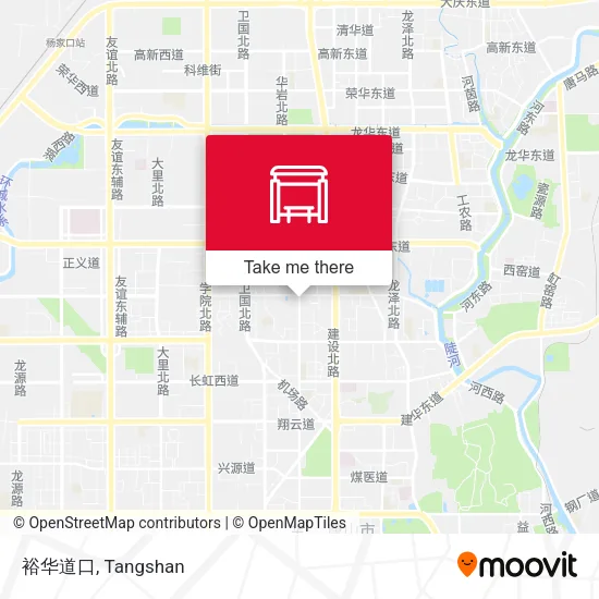 裕华道口 map
